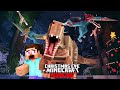 I Tried to Survive a Dinosaur Invasion on Christmas Eve in Hardcore Minecraft!