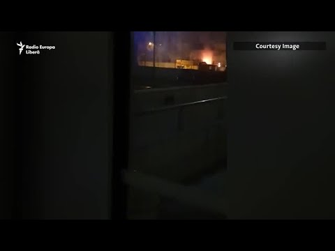 Exclusiv VIDEO. Imagini cu incendiul de la Institutul ”Matei Balș” din Capitală