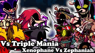 FNF | Triple Mania | Triple Trouble - Vs Sonic.exe v3 | Mods/Hard |