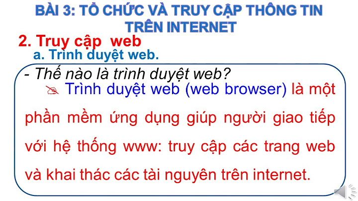 Các gói thông in internet tổ chức dưới dạng nào