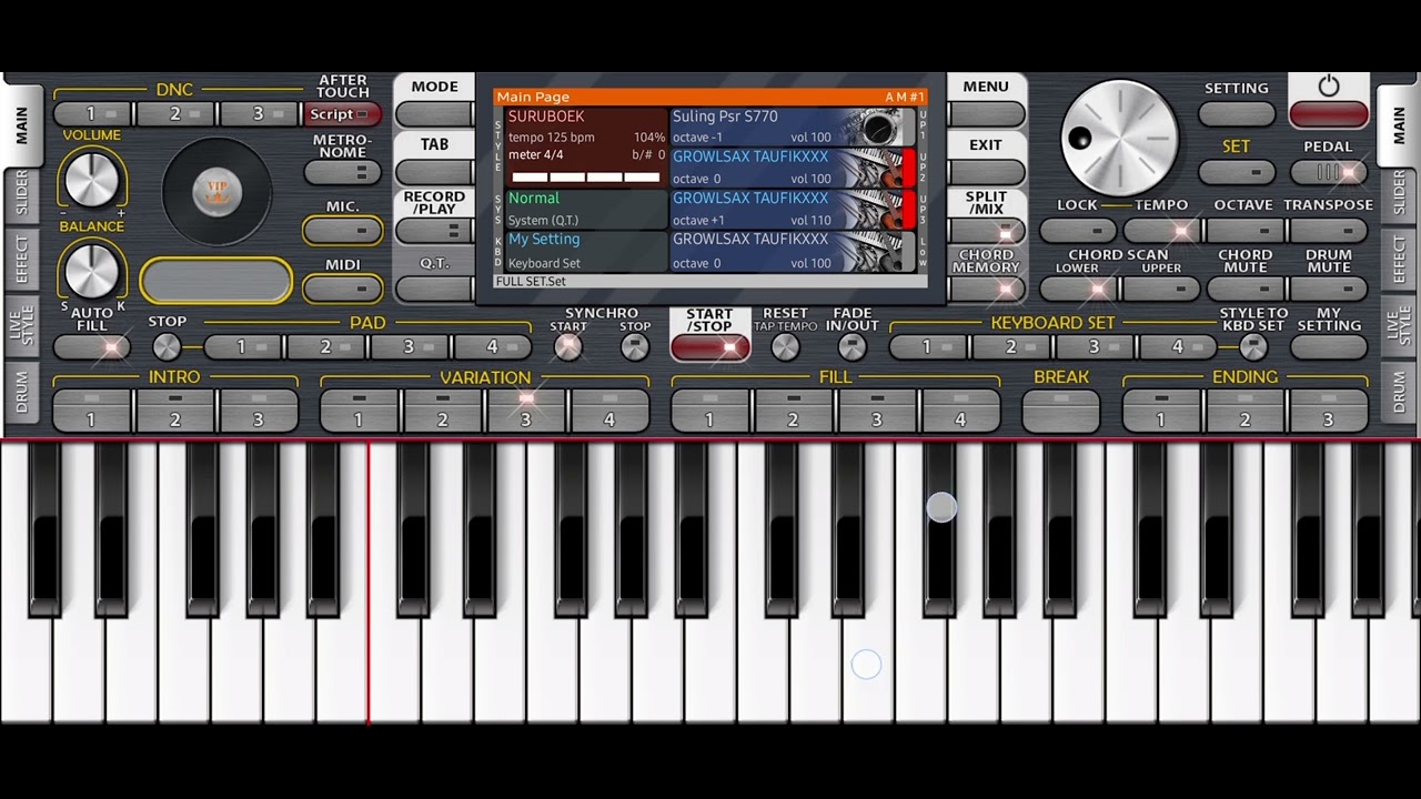 Strument suru boek...