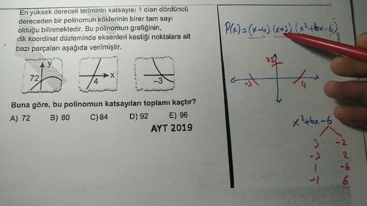 polinom cikmis sorular 2015 2016 2018 2019 youtube polinom cikmis sorular 2015 2016 2018 2019 youtube