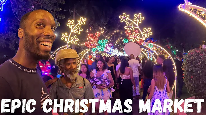 Inside Georgetown Guyana's Epic Christmas Market 🇬🇾