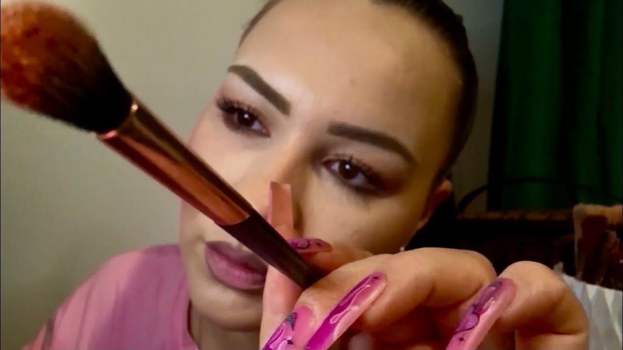 Asmr in Romana 🇷🇴 - Make up și coafat 💄💇‍♀️ 👄 #asmr #asmrsounds #tingles #mouthsounds