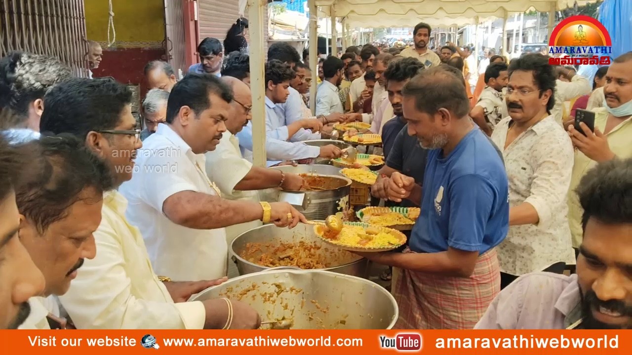 amaravathi : vsp- వైష్ణవి హోల్ సేల్ మార్కెట్ || శ్రీ సౌభాగ్య గణపతి నవరాత్రి ఉత్సవాలు||మహా అన్నదానం