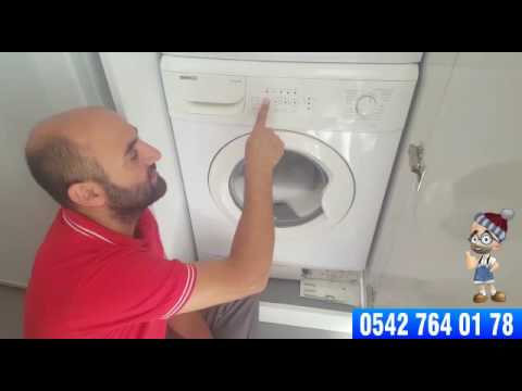 Beko D5101B Çamaşır Makinesi Programı Nasıl İptal Edilir?