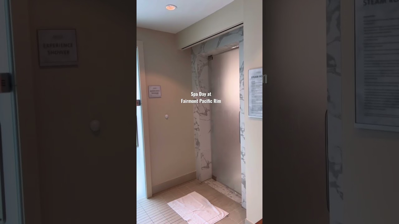 Willow Stream Spa 📍Fairmont Pacific Rim, Vancouver