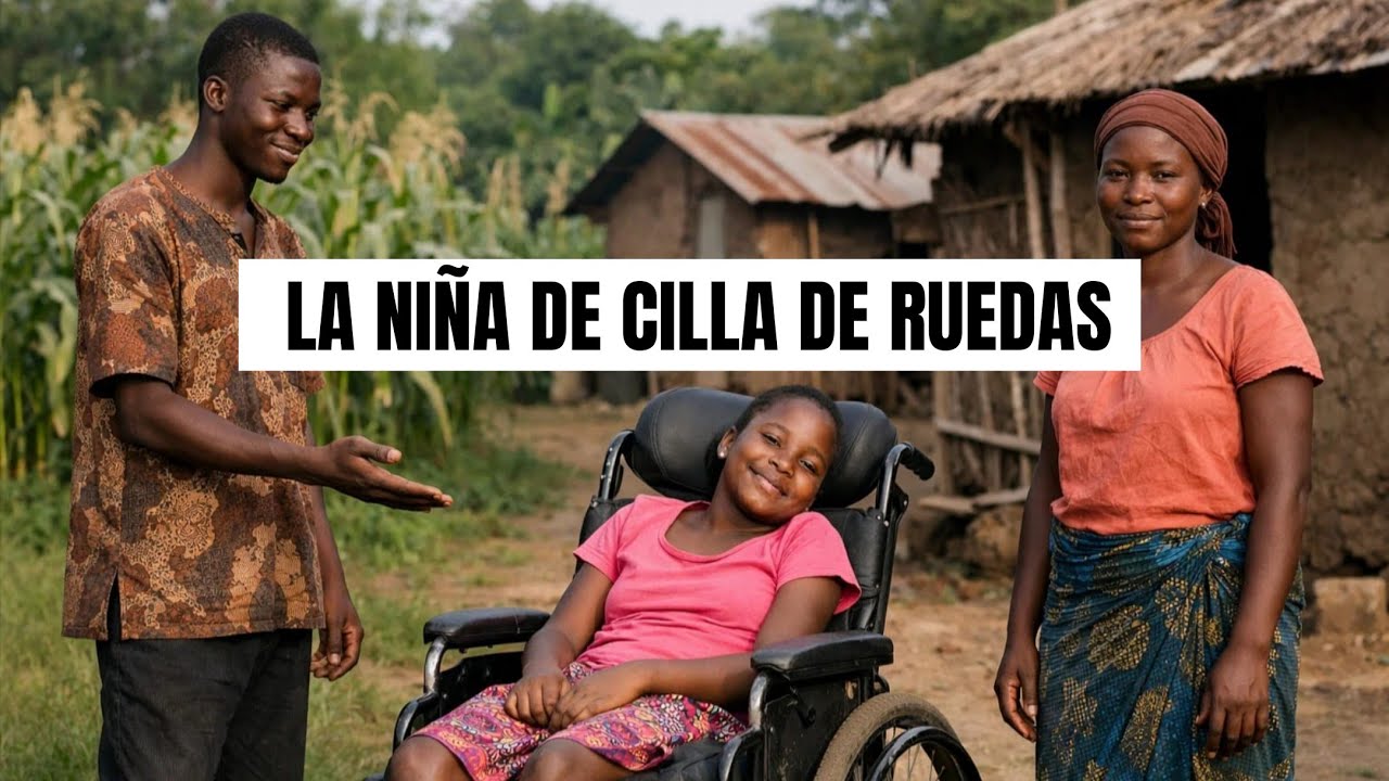 Entregamos una silla de ruedas a niña discapacitada en África y su mamá lloró sin parar