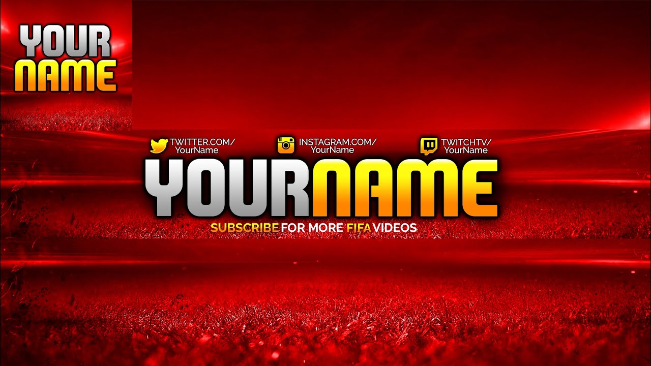 FREE Fifa 15 Banner & Logo Template PSD + Download - YouTube