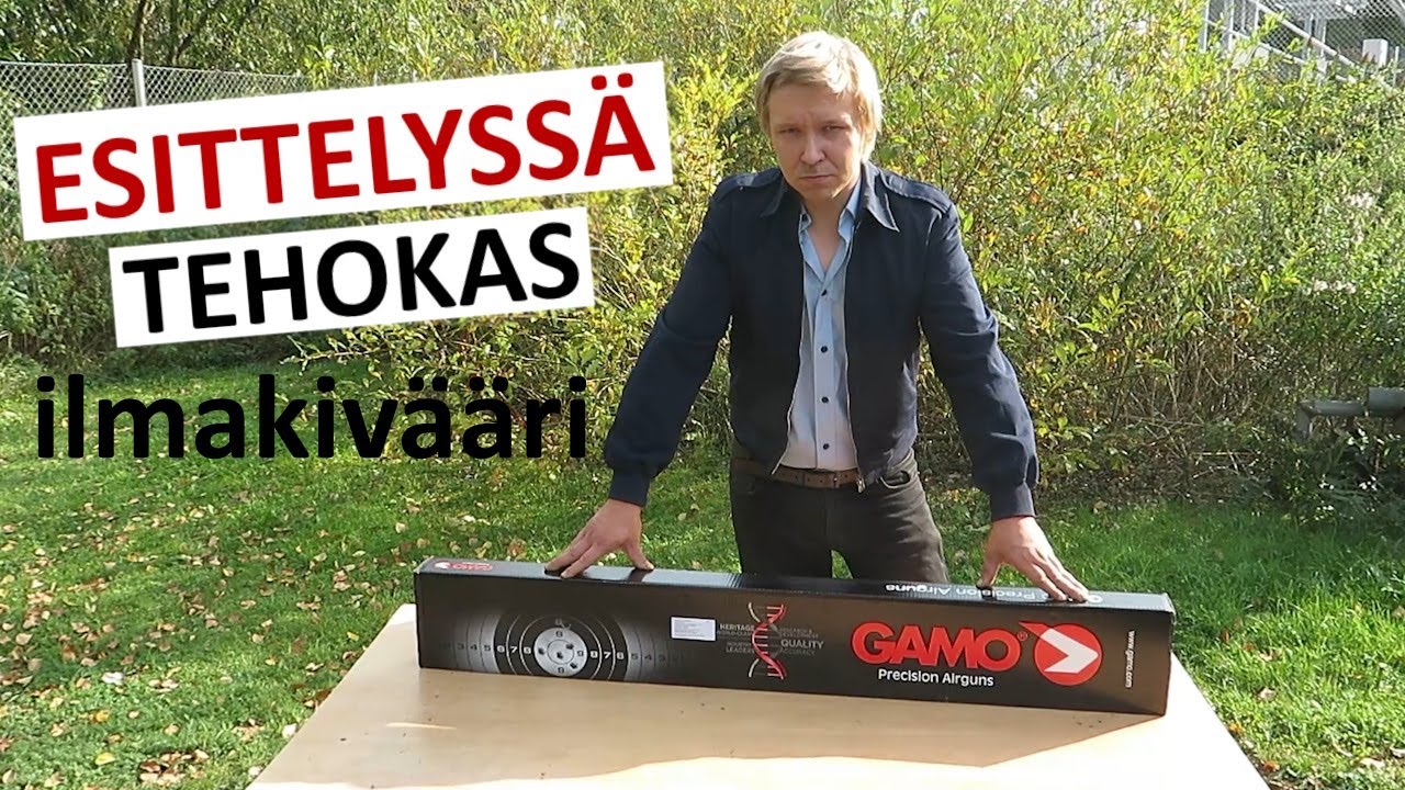 Esittelyssä GAMO Black Maxxim IGT Mach 1 - ILMAKIVÄÄRI