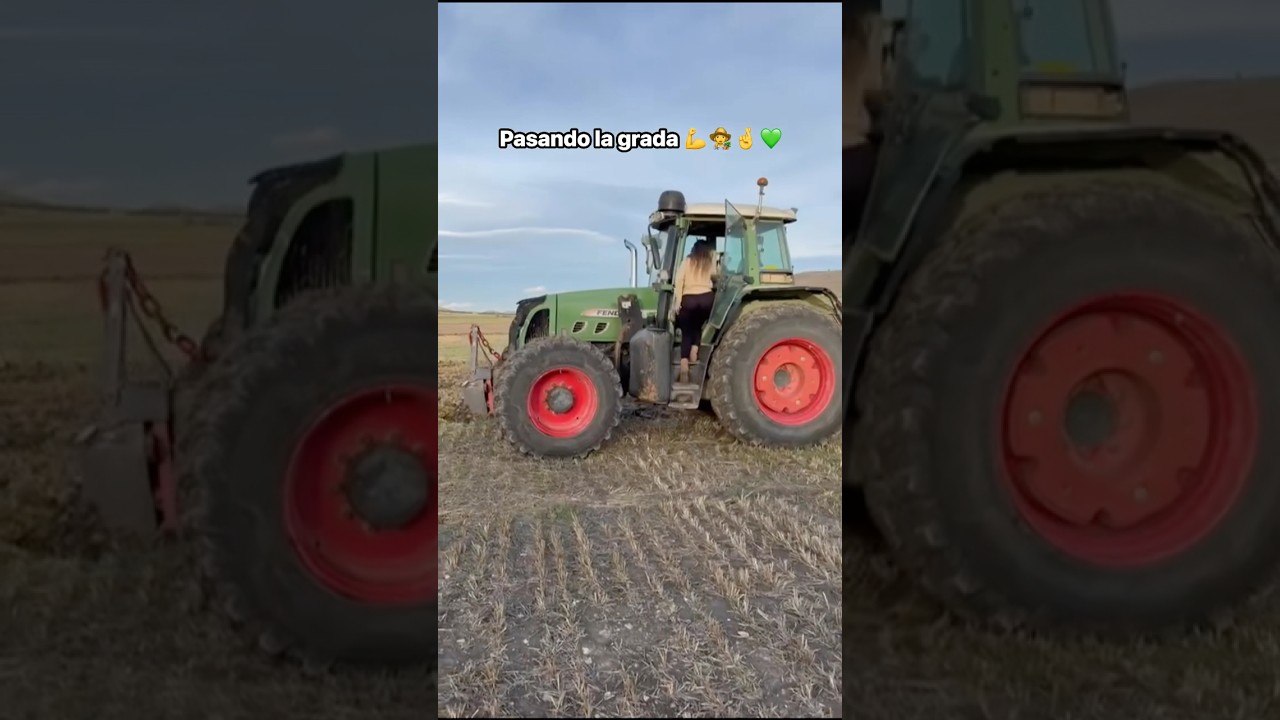 queen power meets Fendt horsepower🚜👑 