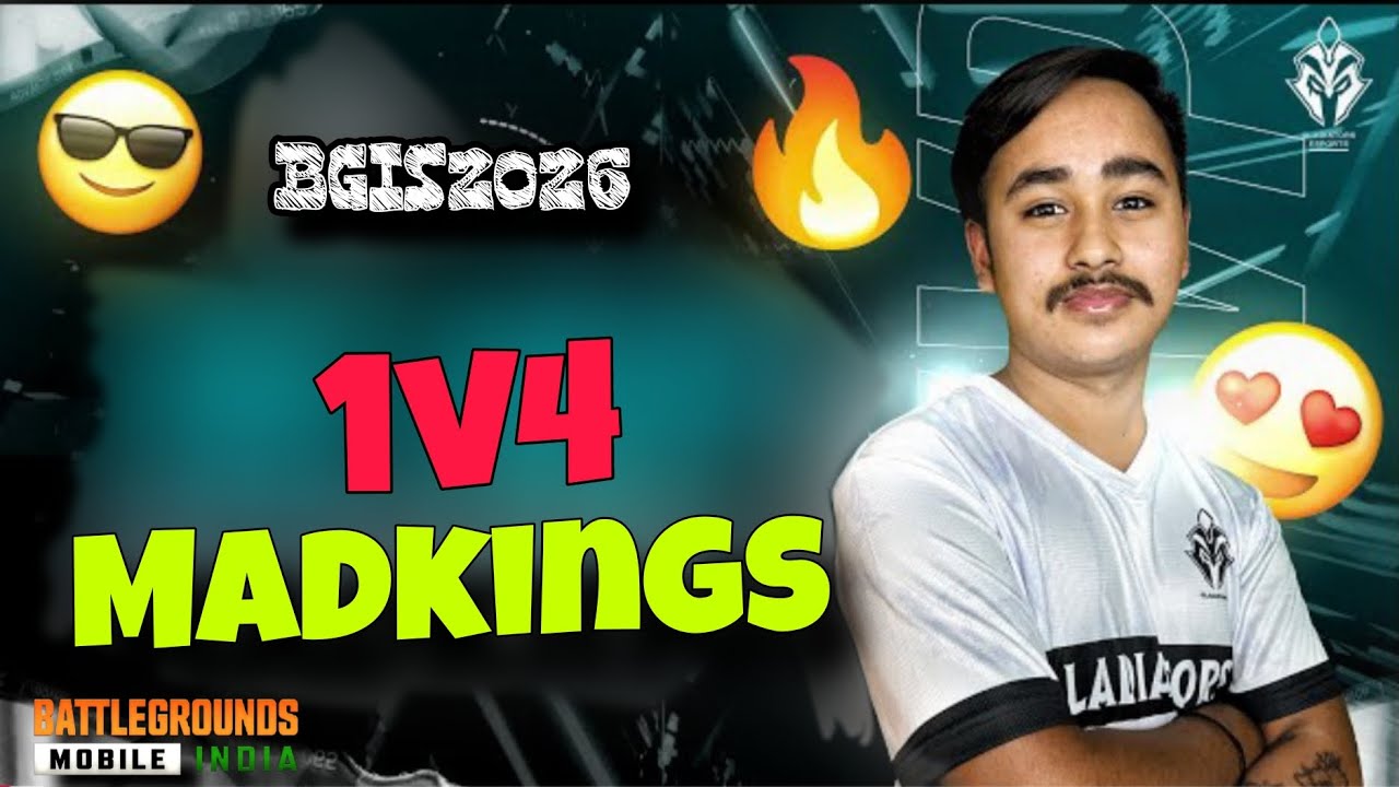 GDR DeltaPG 1v4 Madkings 🔥 | Bgis 2026 