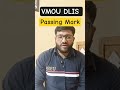 VMOU DLIS PASSING MARK #vmou #vmouonline #vmoukotanewsexam #vmouexam #vmouexam