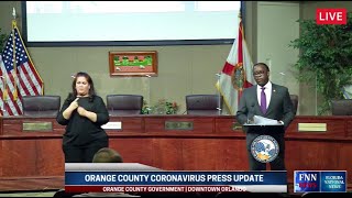 WATCH LIVE: Orange County Mayor Jerry Demings Holds Coronavirus Press Update 4.15.21 | FNN NEWS