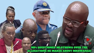 Mps Questioned Samkeliso Mlotshwa Over The Allegations He Makes About General Mkhwanazi 
