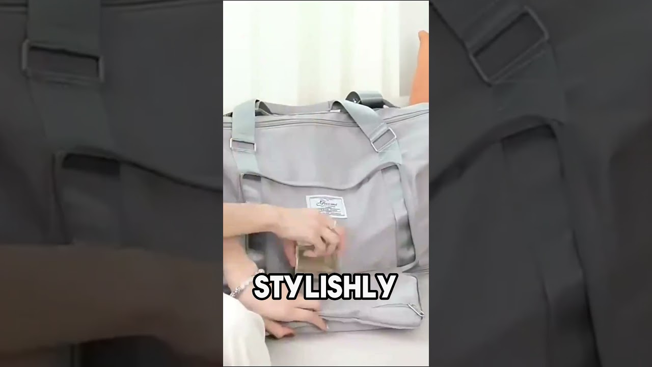 👜🌍Must-Have Folding Travel Bags for the Stylish and On-the-Go Women 😍