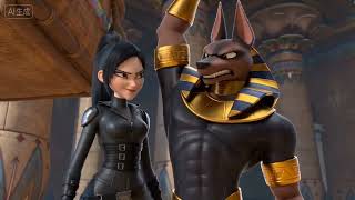 Anubis tickled 2