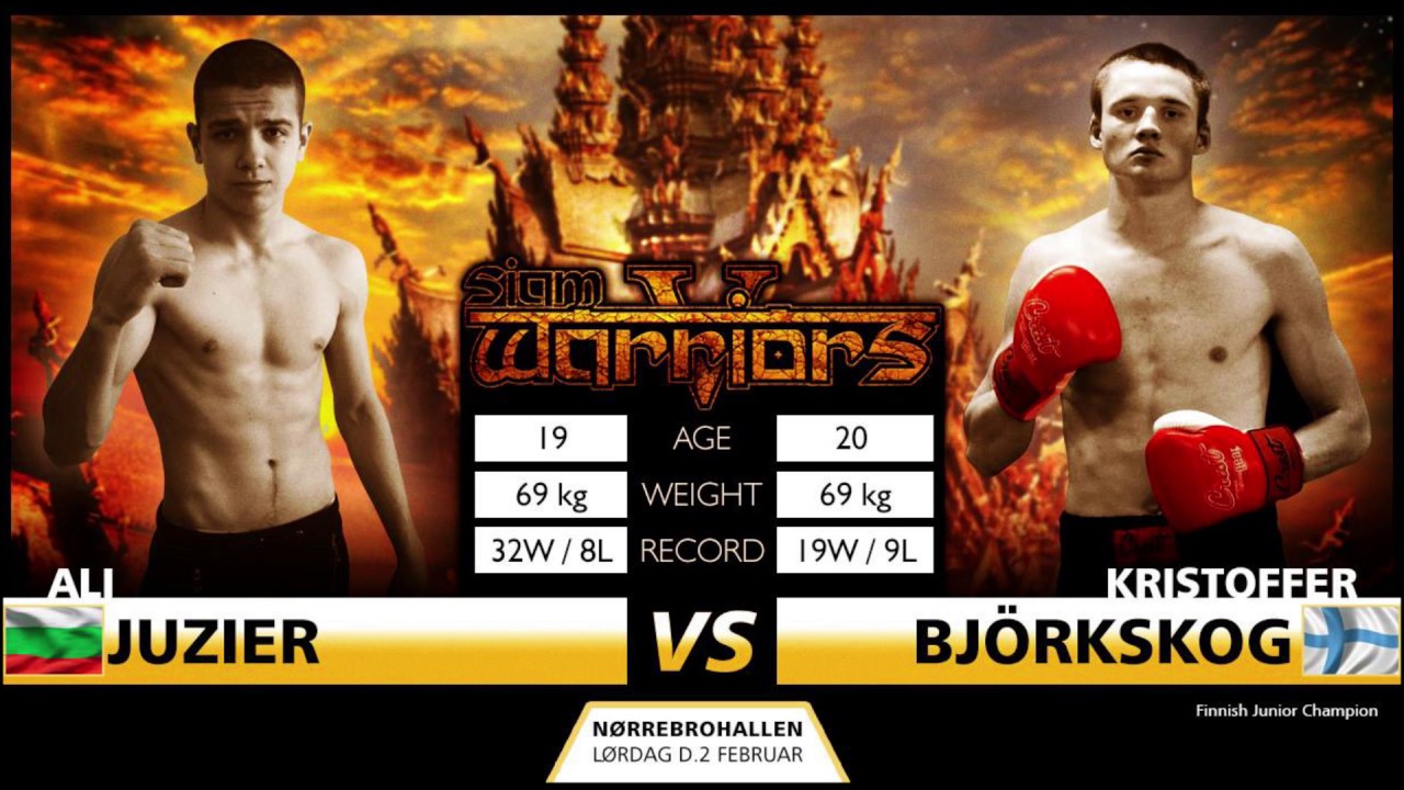 Ali Juzier (BUL) Vs. Kristoffer Björkskog (FIN)