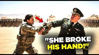 The Colonel Swung at Her, Until She Snapped His Arm in Front of 300 Soldiers