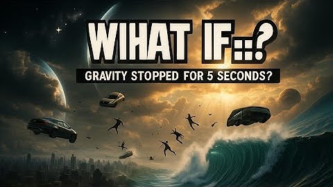 What If Gravity Stopped for 5 Seconds? 🌌 | Earth Without Gravity
