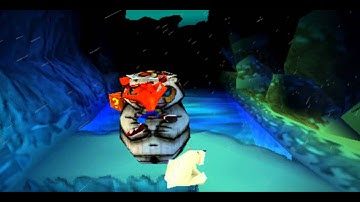 Crash Bandicoot 2 - Level 26 (Secret): Totally Bear [100% Completed]