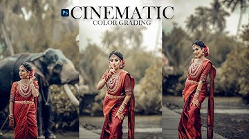 CINEMATIC COLOR GRADING STEP BY SETP IN PHOTOSHOP🔥
