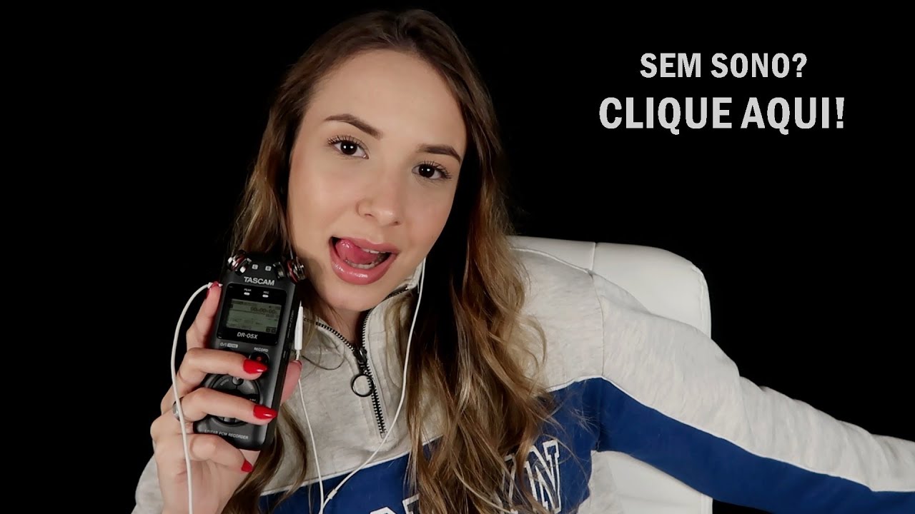 ASMR - INAUDÍVEL NO TASCAM (muitos estalinhos)