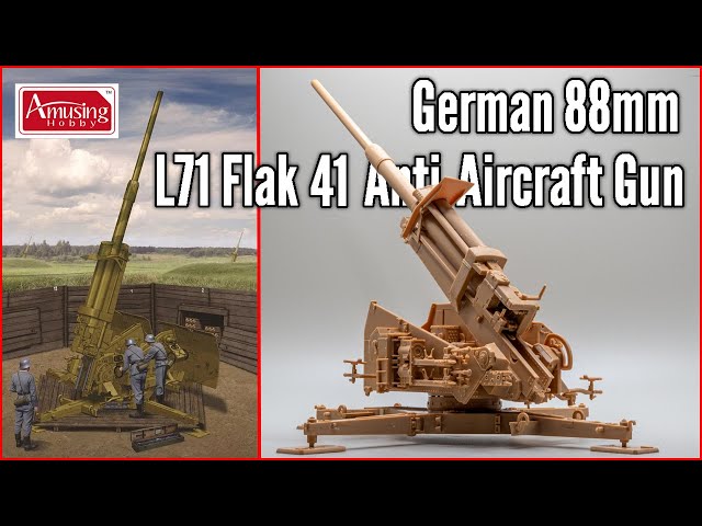 The Amusing Hobby 8.8 cm Flak 41 Kit: A Love-Hate Build - YouTube
