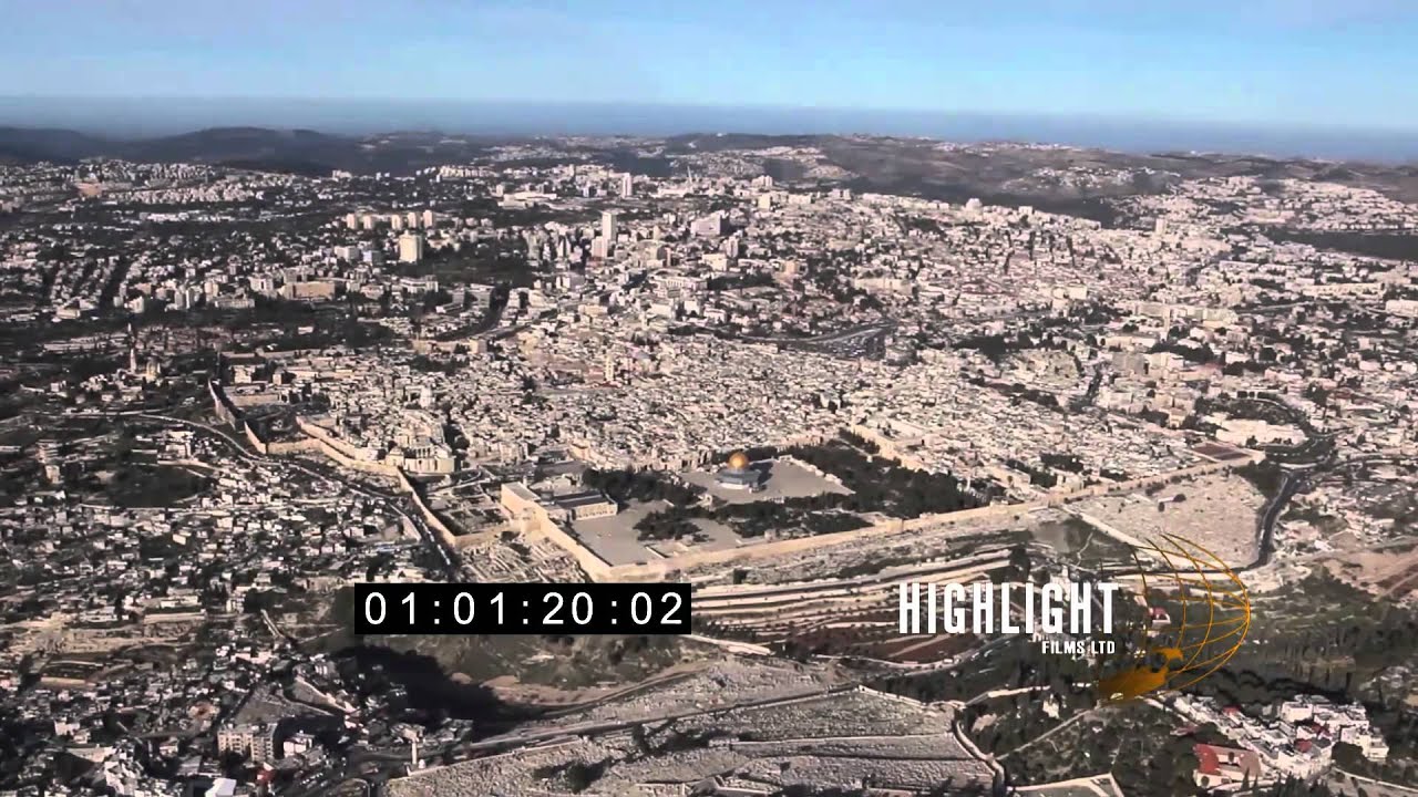 hd aerial footage of israel jerusalem temple mount 30i youtube