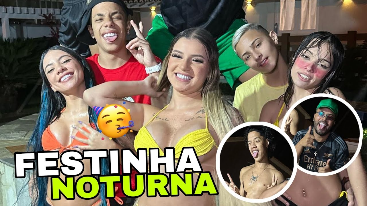 🔥 FESTINHA APÓS O X1 DO GABB X ANDYN | FESTA DA KAMYLINHA CHEGANDO | GUILHERME LIMA, MANU E MILENA