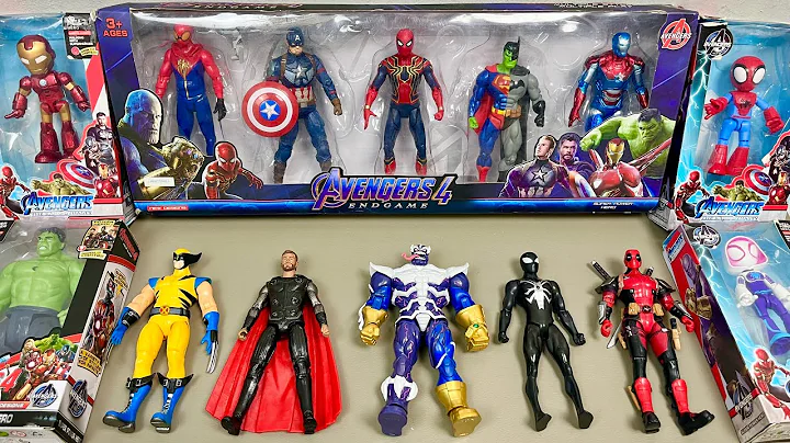 AVENGERS TOYS/action figures/unboxing/cheap price/spiderman,ironman,hulk,thor/toys #33