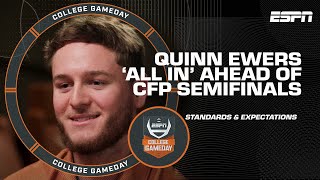 Quinn Ewers journey at Texas 'I'm ALL IN!' ahead of CFP semifinal | College GameDay