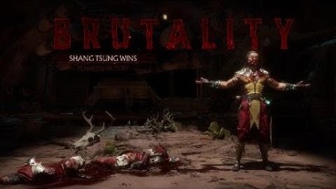 Shang Tsung Highest Combo Brutality MK11 Mortal Kombat 11 Aftermath