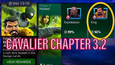 Kings Of Jungle Cavalier Chapter 3.2 | Marvel Contest Of Champions