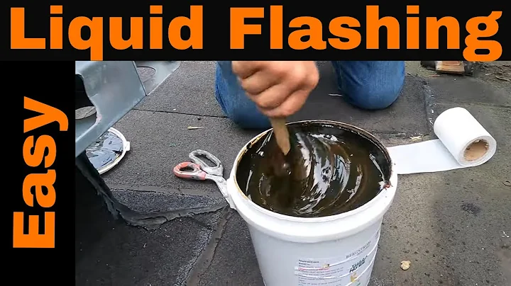 DIY Liquid Flashing for Roof Leak Repairs - Easy, Fast for Homeowners Soccer Moms, Handyman