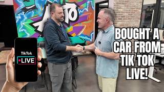 HE BOUGHT A CAR OFF TIK TOK LIVE