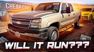 Copart Walk Around 11722 + Cheap Duramax Diesel Chevy 4x4!