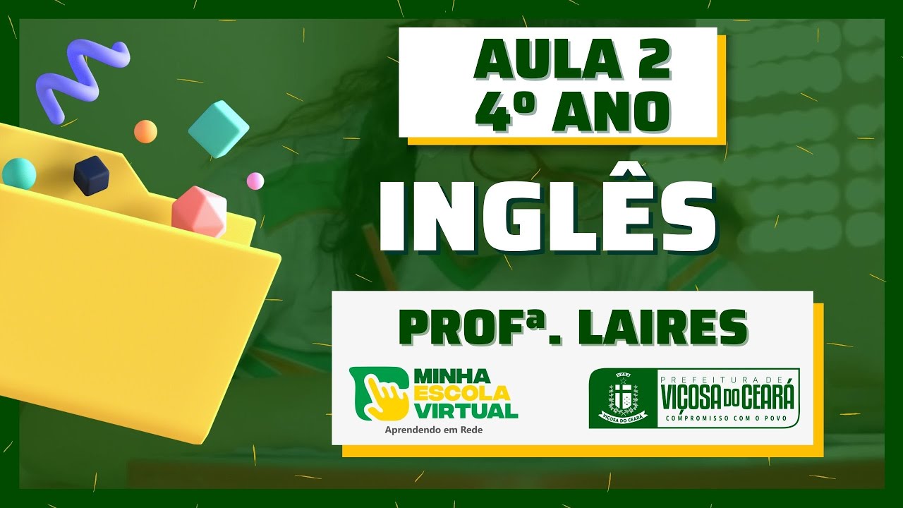 4º ANO | INGLÊS | MEMBROS DA FAMÍLIA | AULA 02 - YouTube