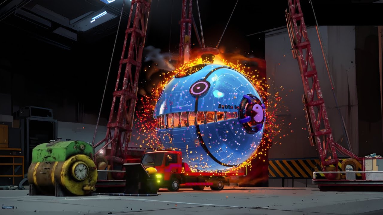 ROBOT PAC VS ROBOR MONSTER PAC VS PACMAN VS CARTOON CAT PAC 1