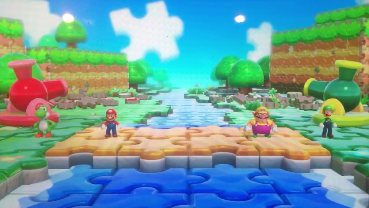 Mario party series: Yoshi e Mario vs Wario e Luigi: minigiochi 2vs2.