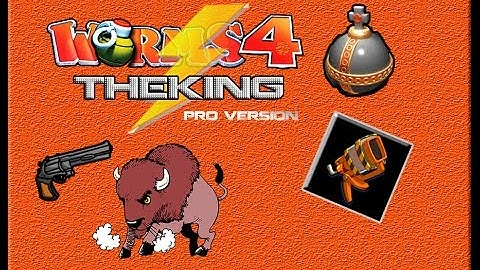 Worms 4 TheKing 1.5 Pipegun Wormpot Mode and Mad Buffalos