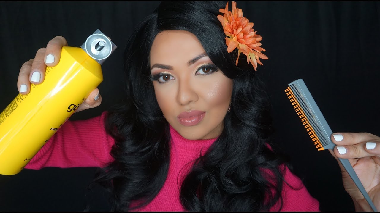 ASMR Doing your Hair for a Pageant | Hairstylist Roleplay
