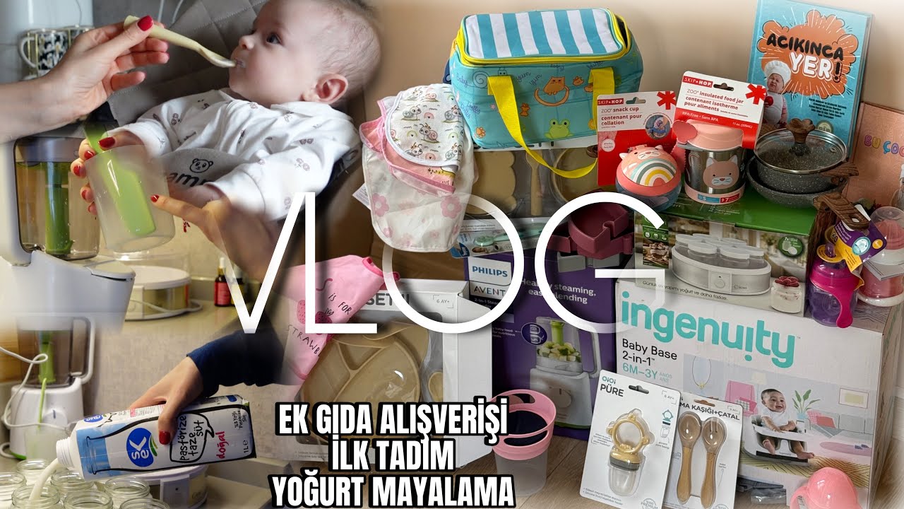 EK GIDA ALIŞVERİŞİ 🥣 🥦 İLK TADIM | MİNİ KAVANOZDA YOĞURT MAYALAMA | BUHARDA PİŞİRİCİ İLK TEMİZLİĞİ