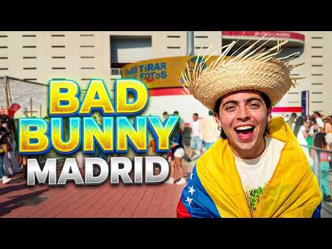 CONCIERTO de BAD BUNNY en ESPAÑA