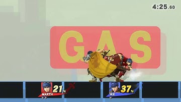 Marth Tips - How to edgeguard Ike