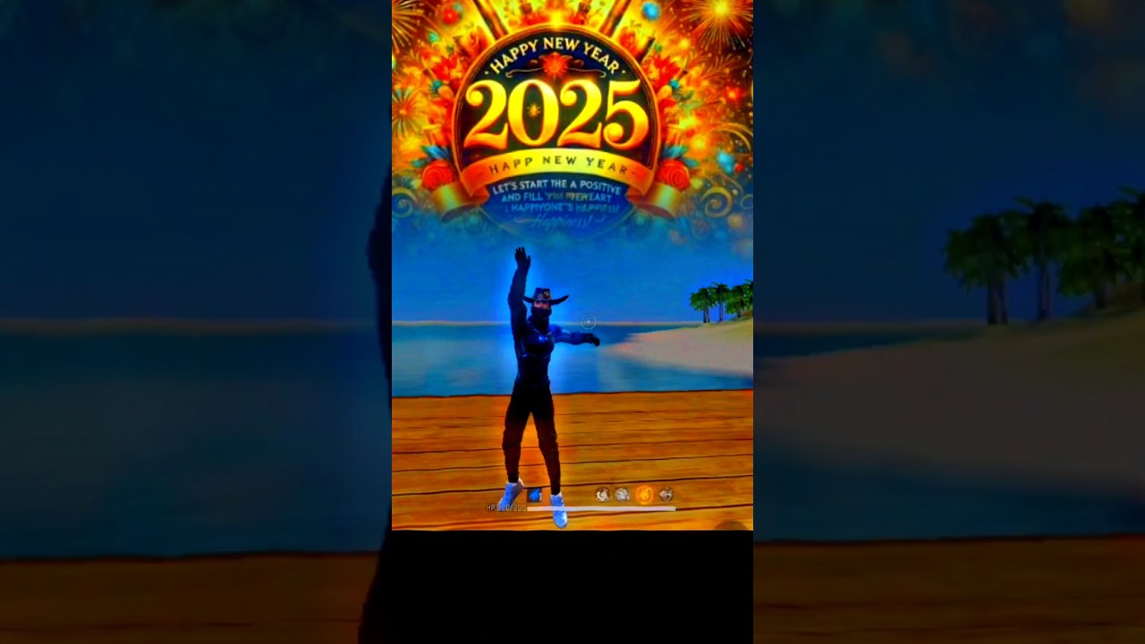 Happy new year 2025 Free Fire edit 🔥 