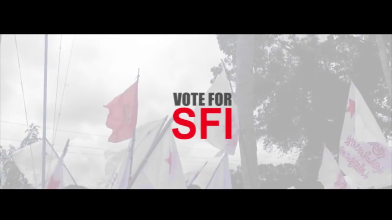 SFI GPTC Attingal Election 2017 Promo YouTube