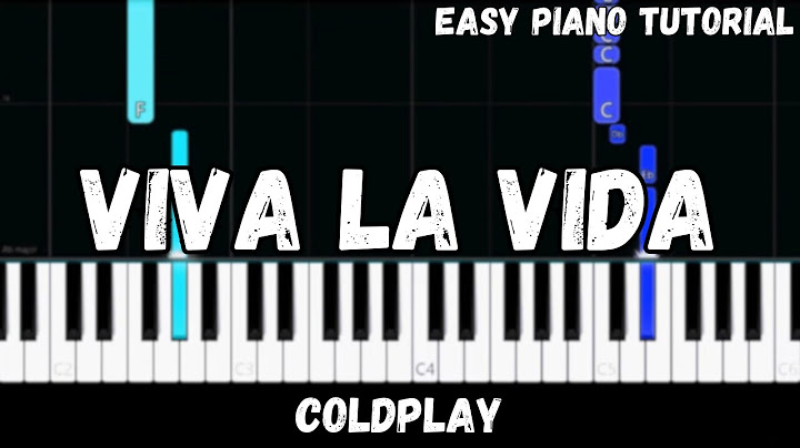 Viva la Vida Piano version - Piano performance video thumbnail