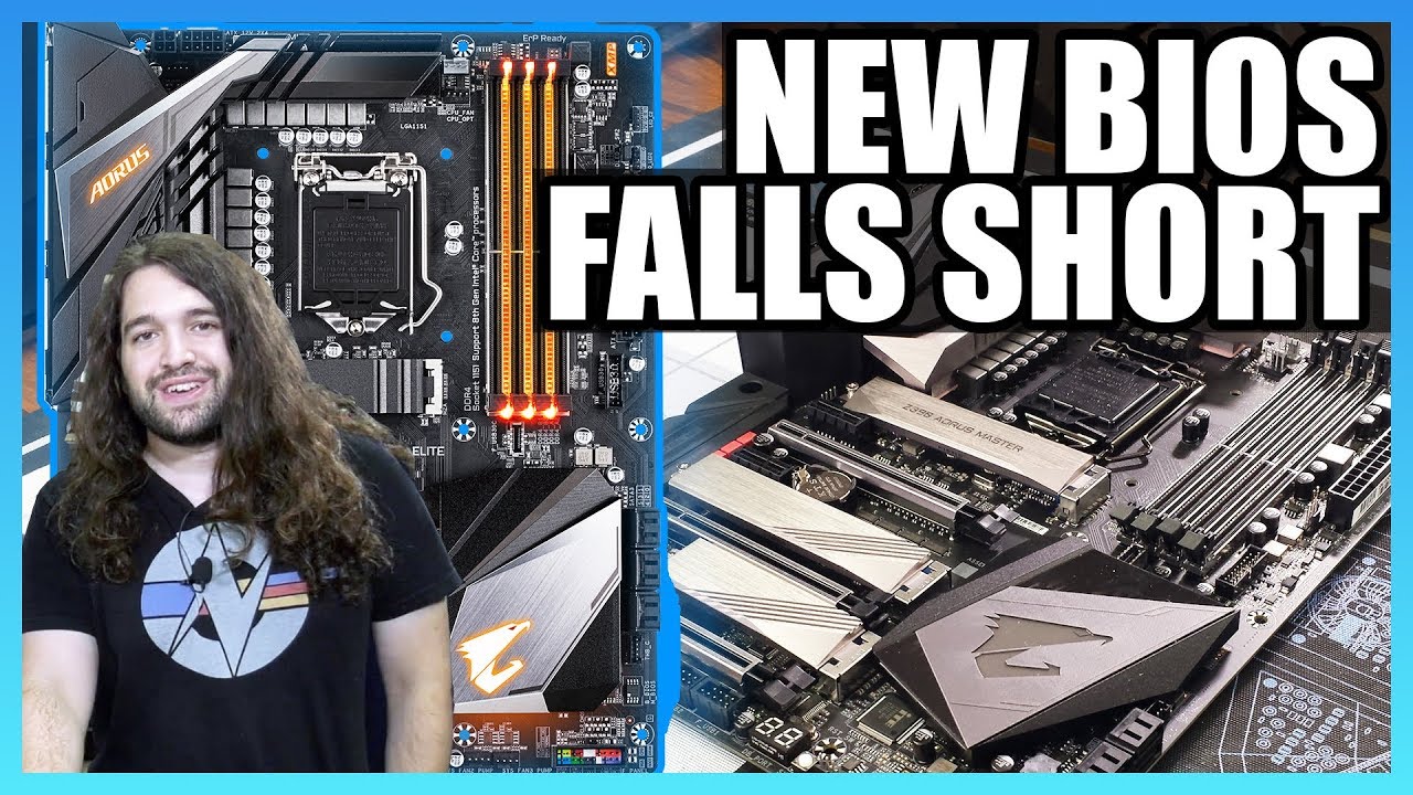 Gigabyte's Disappointing Z390 BIOS 