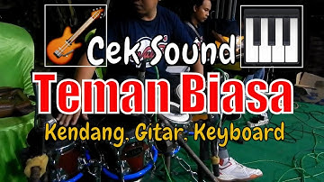 Cek Sound Kendang Teman Biasa Instrument Tanpa Vokal